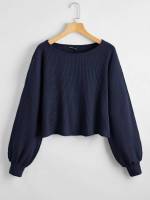 Regular Fit Casual Plain Crop Women Tops, Blouses  Tee 2915