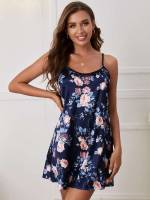  Sleeveless  Women Sleep  Lounge 3518