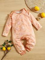 Fruit&Vegetable  Long Sleeve Baby Jumpsuits 1523