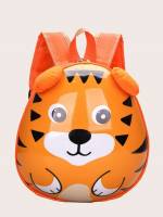 Orange Cartoon  Kids Bags 1337