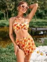  Orange Women Clothing 7726