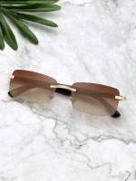  Boho Rimless Men Sunglasses 5420