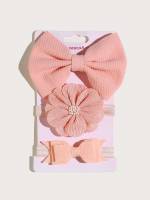  Pink Bow Baby Accessories 5892