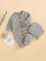  Regular Fit Long Sleeve Round Neck Baby Knitwear 5136