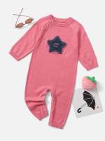 Geometric Long Casual Baby Sweater Onesies 2752