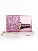  Pink Glitter Women Bags 3055