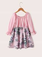 Short Boho Regular Fit Pink Girls Clothing 2194