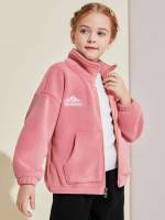 Long Sleeve Pink Regular Fit Girls Clothing 5513