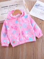  Long Sleeve Hooded Pocket Toddler Girls Clothing 4524