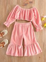 Long Sleeve  Kids Clothing 3487