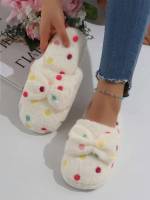 Preppy  Bow Women Slippers 5505