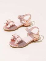  Plain Pink Kids Sandals 2471