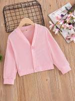 Long Sleeve Regular Fit Pink Kids Clothing 6803