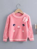  Regular Fit Cartoon Long Sleeve Kids Clothing 9438