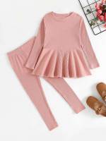  Slim Fit Pink Toddler Girls Clothing 8906