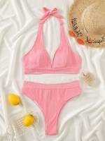  Plain Women Swimwear 2578