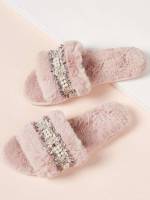 Pink Fashionable  Women Home Slippers 49