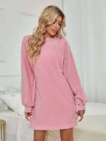  Long Sleeve Casual Women Sleep  Lounge 7363