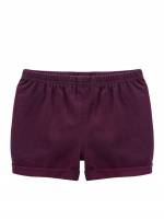  Purple Plain Toddler Girls Bottoms 3855