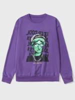  Purple Figure Men Clothing 1358