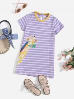  Short Round Neck Short Sleeve Kids Clothing 2537