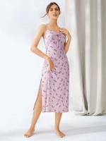  Sleeveless Knot Women Sleepwear 1057