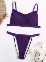  Casual Purple Women Clothing 8576