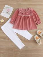  Long Sleeve Regular Fit Plain Baby Clothing 8415