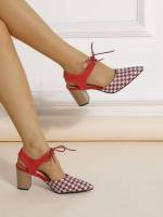 Red and White  Shoes 3753