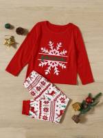 Christmas Cute Red and White Kids Underwear  Sleepwear 2273