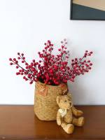   Red Artificial Plants 4195