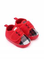 Plaid Red  Baby Flats 2210