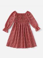 Long Sleeve Boho Regular Fit Toddler Girls Clothing 9811