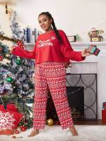  Round Neck Christmas Underwear  Sleepwear 7062