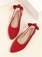 Bow  Red Shoes 2508