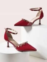 Fashionable Red Women Shoes 5852