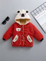  Hooded Cartoon Regular Toddler Boy Coats 3150