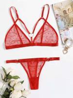 Red  Underwear  Sleepwear 309