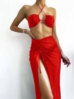  Red Sexy Women Bikini Sets 7674