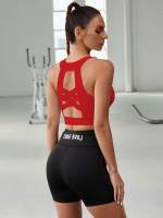  Scoop Neck Women Sports Bras 9239