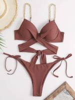  Redwood Plain Women Swimwear 574