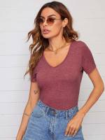 Short Sleeve Redwood Regular Women Tops, Blouses  Tee 194