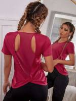  Short Sleeve Rose Red Sports 2038