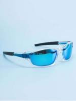 Casual Royal Blue  Men Sunglasses 794