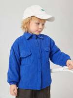 Long Sleeve Casual Regular Fit Plain Kids Clothing 2143