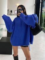  Casual Oversized Regular Women Sweaters 7257