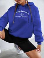  Slogan Regular Fit Women Sweatshirts 282