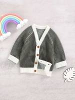 Long Sleeve Rust Brown Casual Baby Clothing 282
