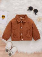 Regular Fit Long Sleeve Rust Brown Baby  Mom 7347