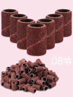   Rust Brown Nail Art Equipments 8339